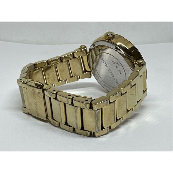 Michael Kors Parker MK5784 Women\'s Gold Stainless Steel Analog Dial Watch NUL15